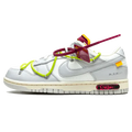 Off-White x Nike Dunk Low Lot 08 of 50 маратонки лимитирани черни кожа