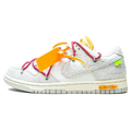 Off-White x Nike Dunk Low Lot 35 of 50 маратонки лимитирани черни кожа
