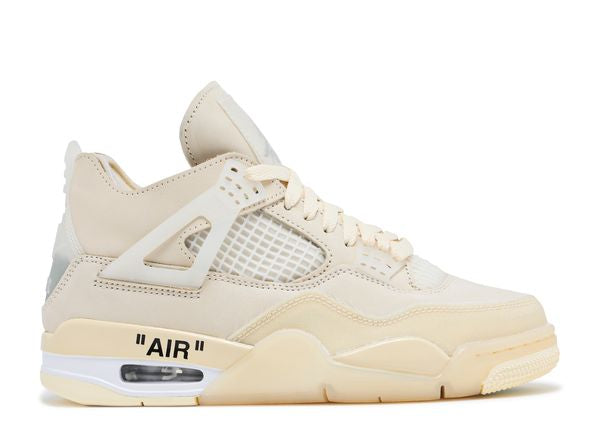 Off-White x Wmns Air Jordan 4 Retro SP Sail Virgil Abloh